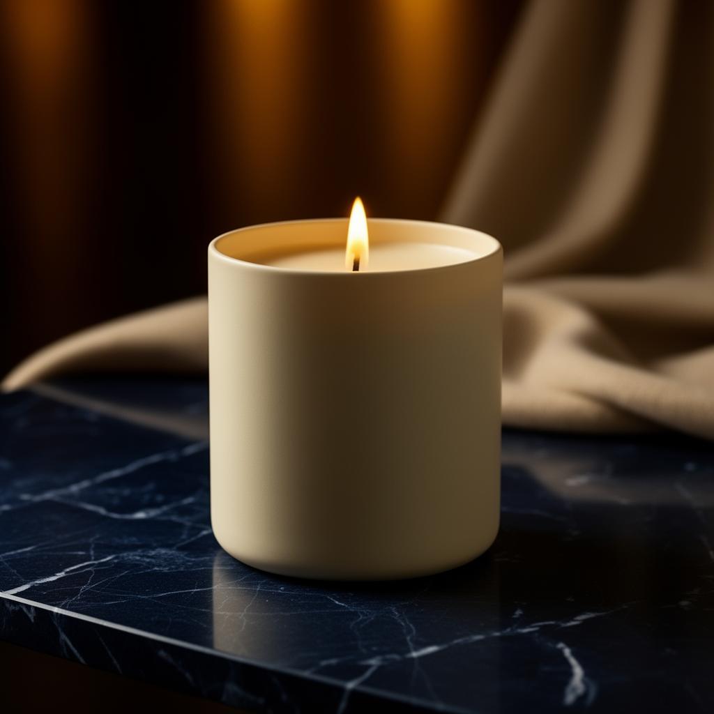 The Candle — Cashmere & Amber